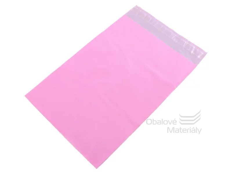 Plastová obálka růžová B4, 250*350 mm
