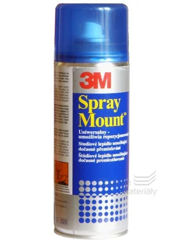 3M Studiové lepidlo SprayMount, 400 ml